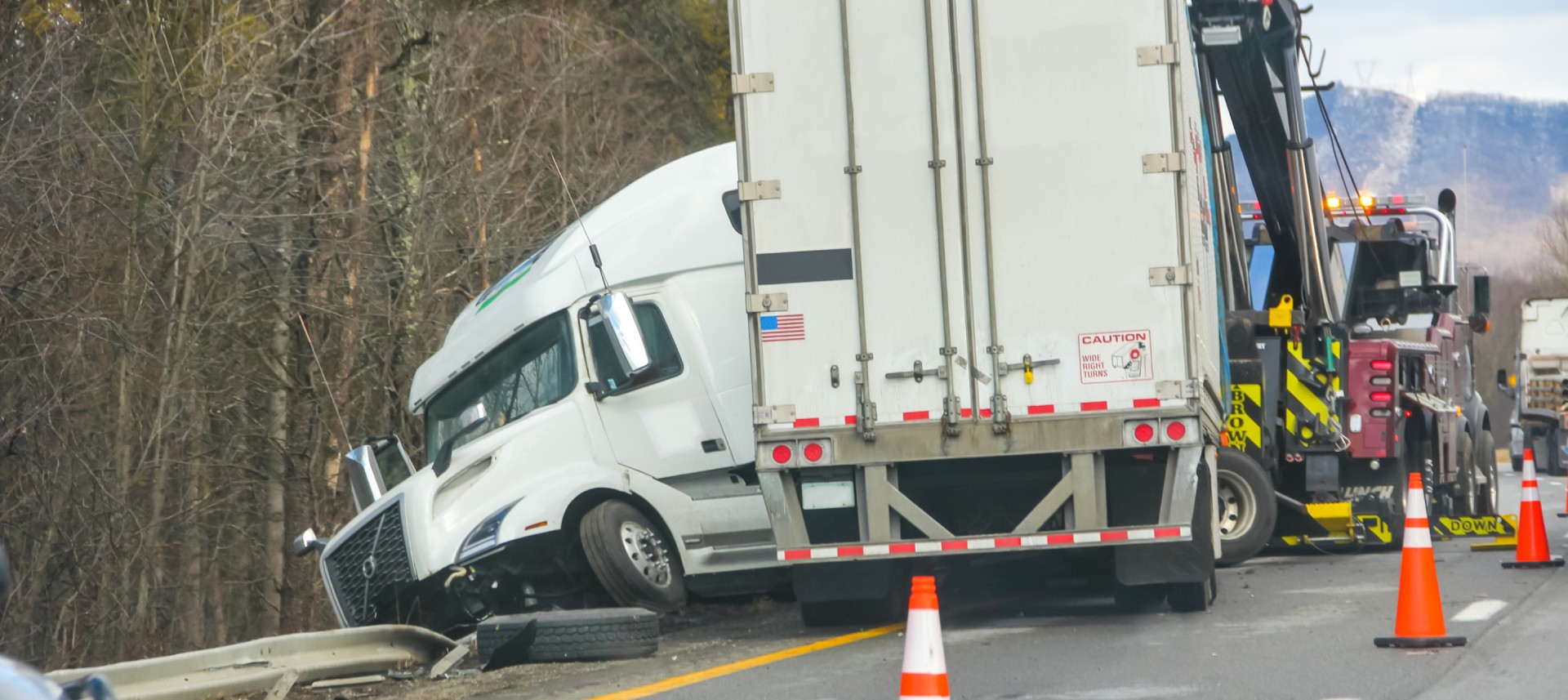 Commercial Vehicle Accidents Banner