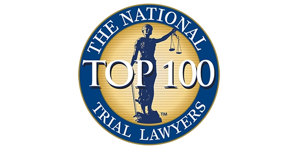 National Trial Lawyers Top 100 recognition for attorney Jed Main